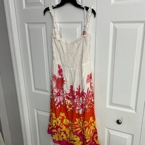 Cato Colorful Floral Patterned Fabric